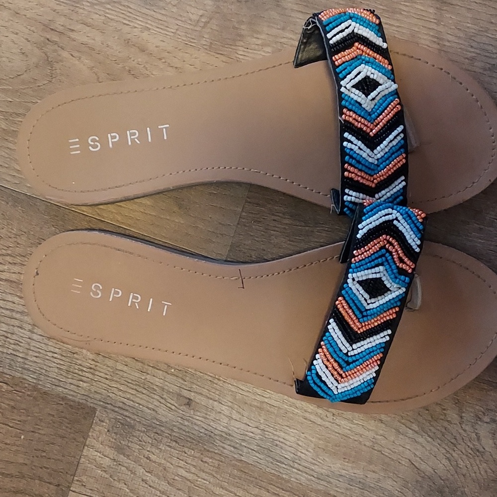 Sprit beaded sandals